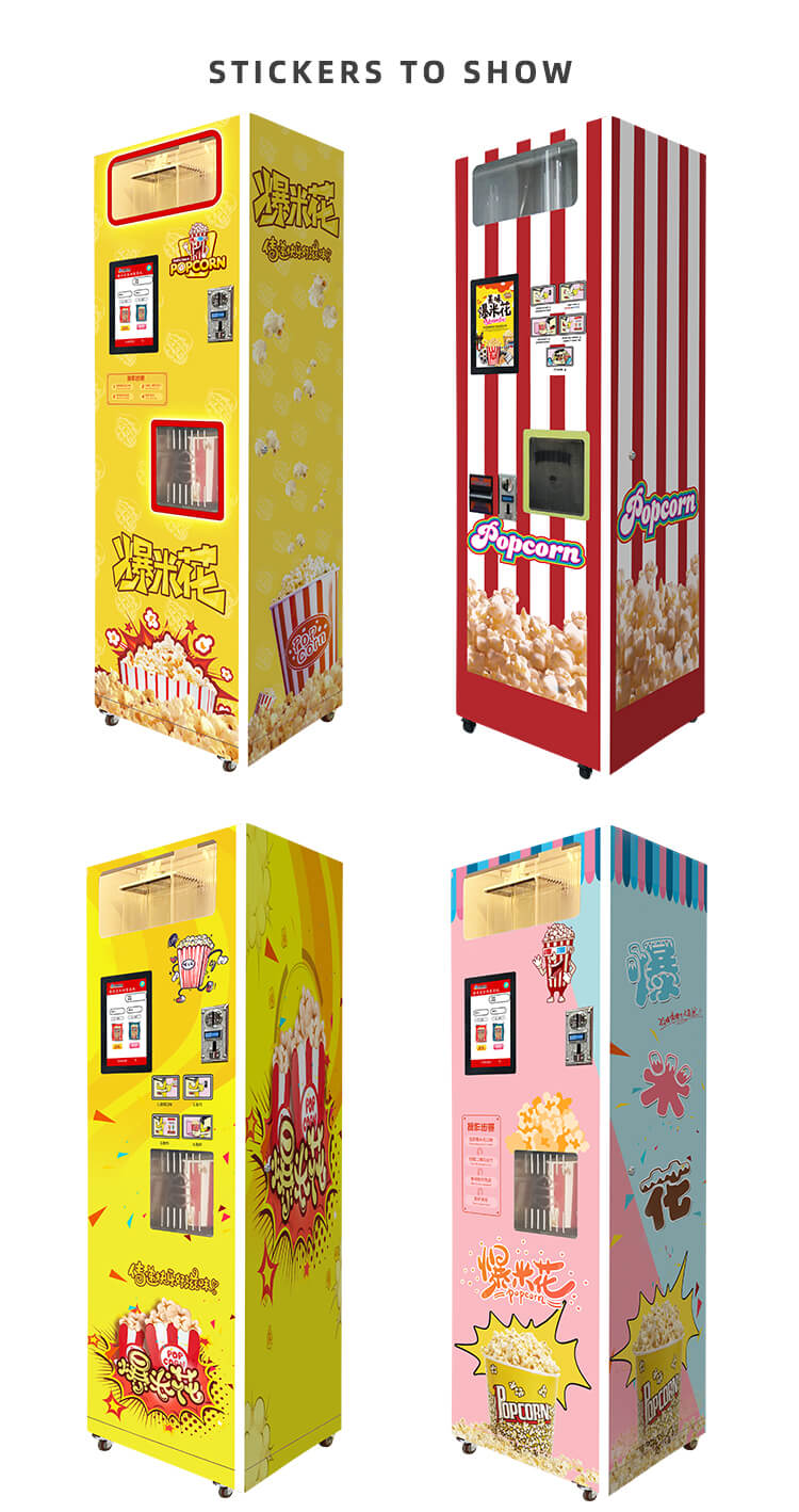 Automatic Multi Flavor Popcorn Machine detail