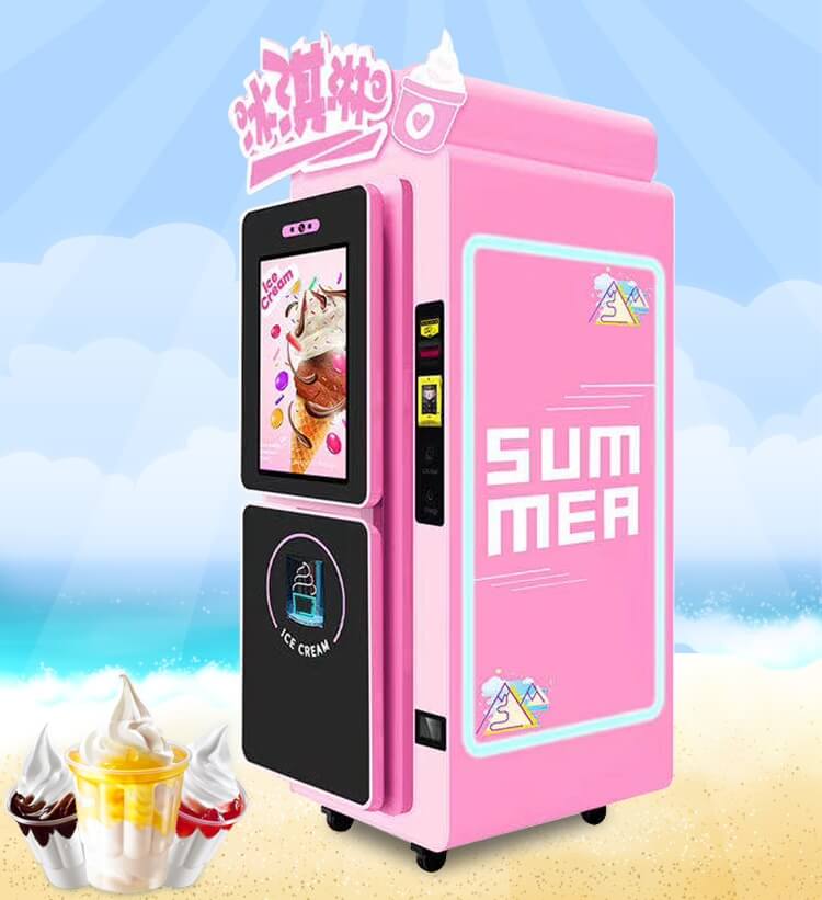 Ice Cream Vending Machine detail