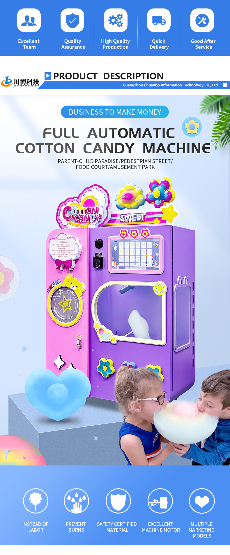 COTTON CANDY MACHINE DETAILS