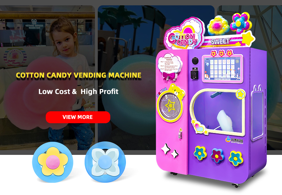 CB525H COTTON CANDY VENDING MACHINE