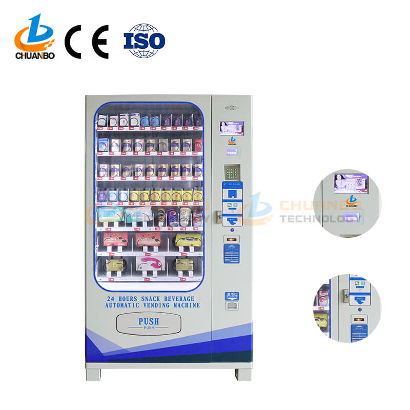 Vending Machine For Food And Drinks