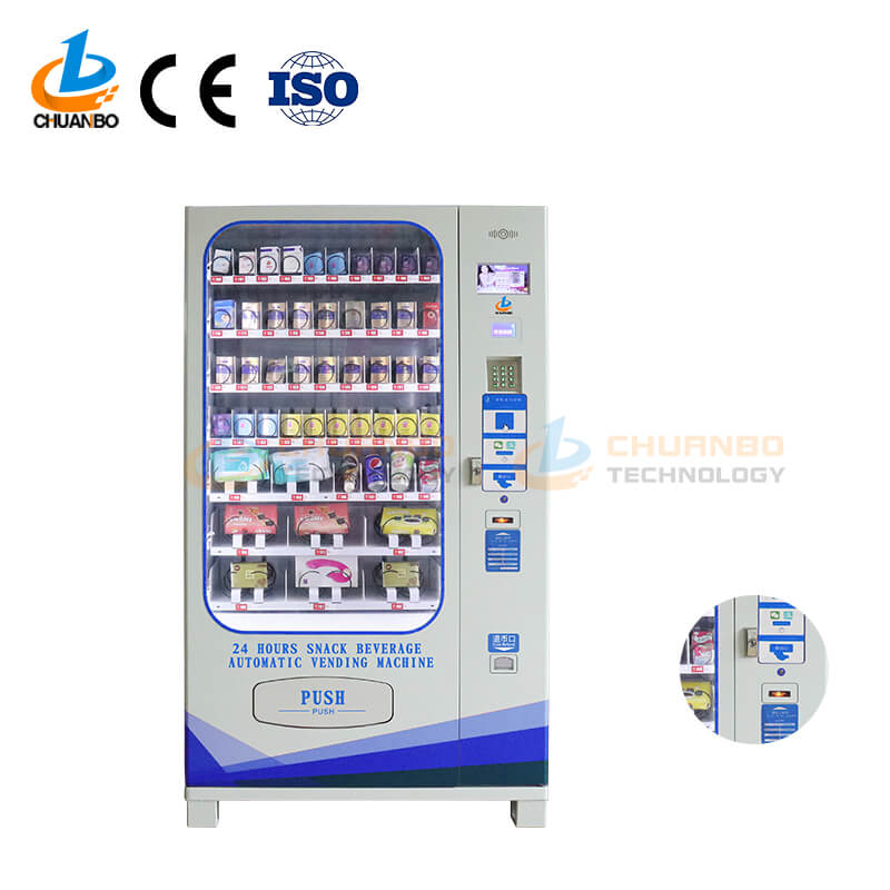 Vending Machine For Food And Drinks