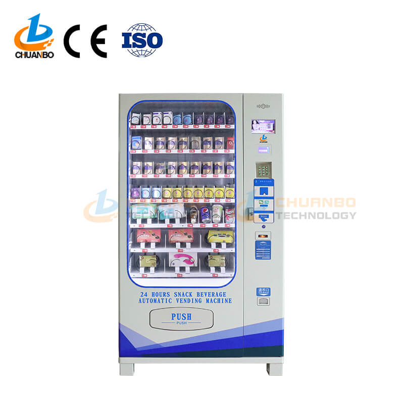 Vending Machine For Food And Drinks