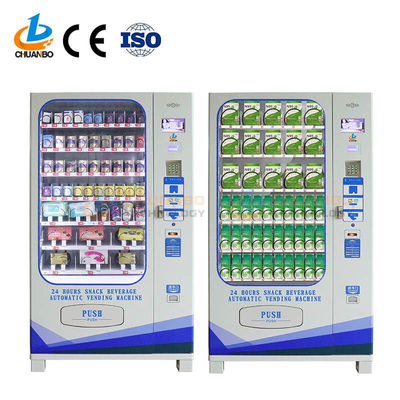 Vending Machine For Food And Drinks