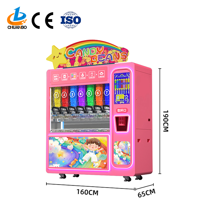 about candy bean vending machine